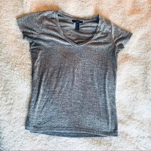 Grey Forever 21 V neck